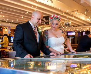 Weddings at Silverball Museum, Asbury Park, NJ - Photo Credit Coastline Photography