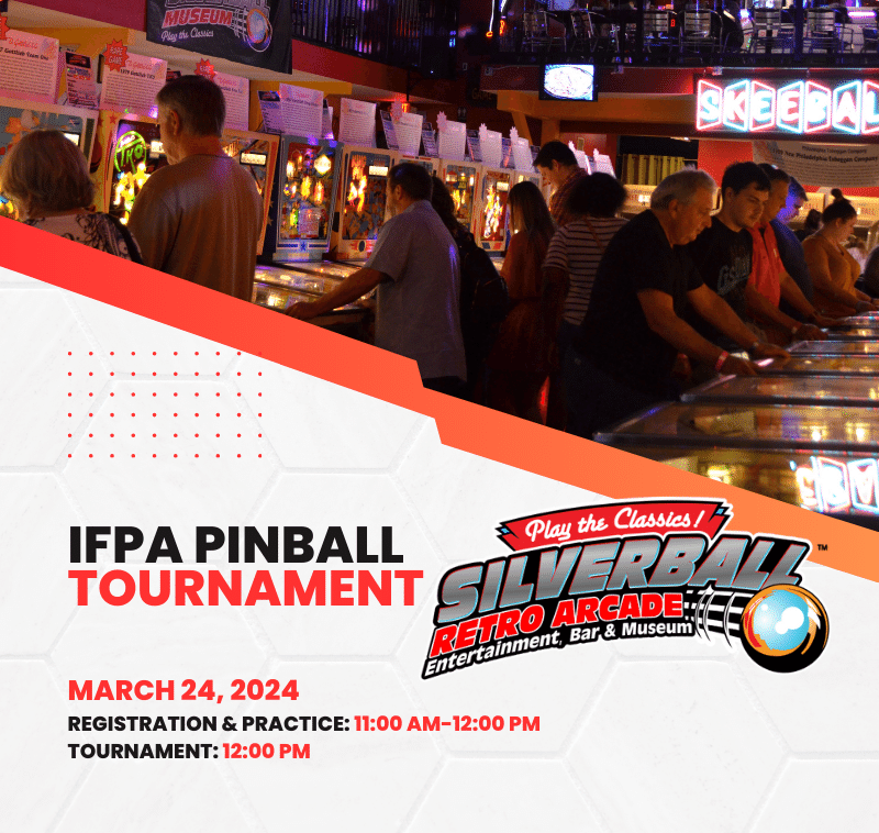 March 24 Pinball Tournament